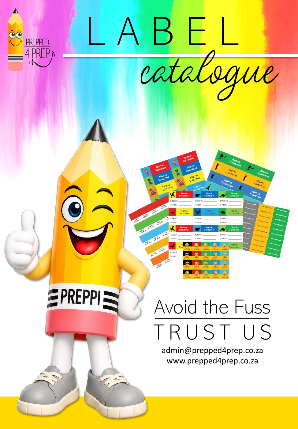Label Catalogue cover