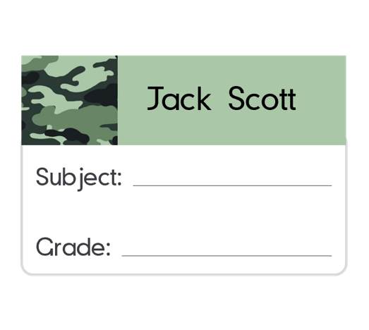 Book Labels — boy design